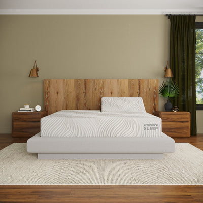 Front View of Embrace Latex Mattress 12" Luxury Firm