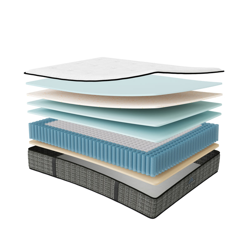 Jackson Tufted Euro Top or Firm Mattress by Eclipse