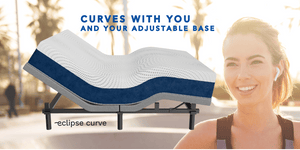 Eclipse Curve Mattress curves with you